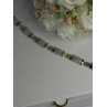 925 Sterling Silver Jade Bracelet Length 7.5