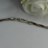 925 Sterling Silver Italy Fas Necklace Length 18 Inch