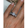 925 Sterling Silver CZ Ring Size 6.5