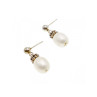 925 Sterling Silver Pearls Stud Earrings