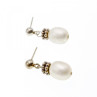 925 Sterling Silver Pearls Stud Earrings