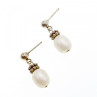 925 Sterling Silver Pearls Stud Earrings