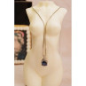 925 Sterling Silver Sapphire & Diamond Chain With Pendant