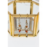 925 Sterling Silver Amber Earrings