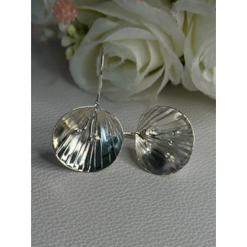 925 Sterling Silver Earrings Length 1.30 Inch