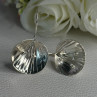 925 Sterling Silver Earrings Length 1.30 Inch