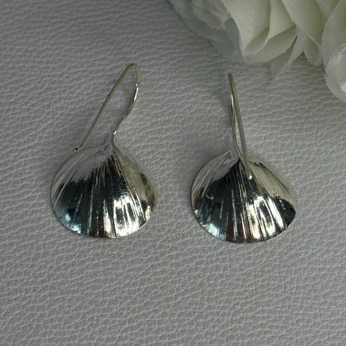 925 Sterling Silver Earrings Length 1.30 Inch