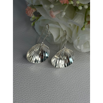 925 Sterling Silver Earrings Length 1.30 Inch