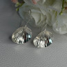 925 Sterling Silver Earrings Length 1.30 Inch