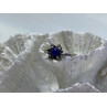 925 Sterling Silver Star Sapphire Ring Size 5.5