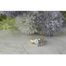 925 Sterling Silver Mystic CZ Ring Size 7.25