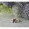 925 Sterling Silver Mystic CZ Ring Size 7.25