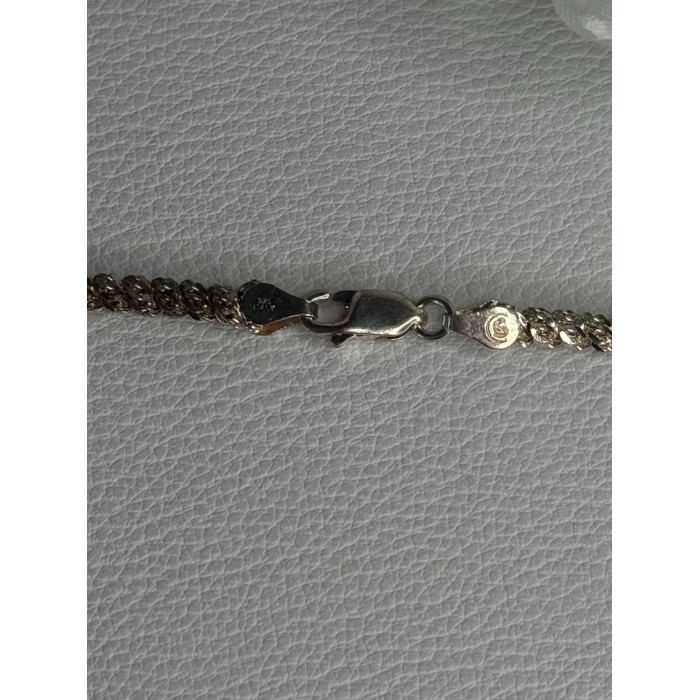 925 Sterling Silver Italy Necklace Length 22 Inch