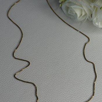 Danecraft 925 Sterling Gold Plated Chain Length 17.5 Inch