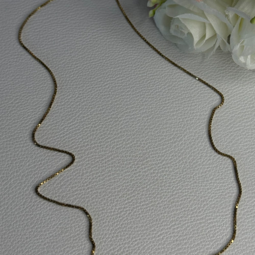 Danecraft 925 Sterling Gold Plated Chain Length 17.5 Inch
