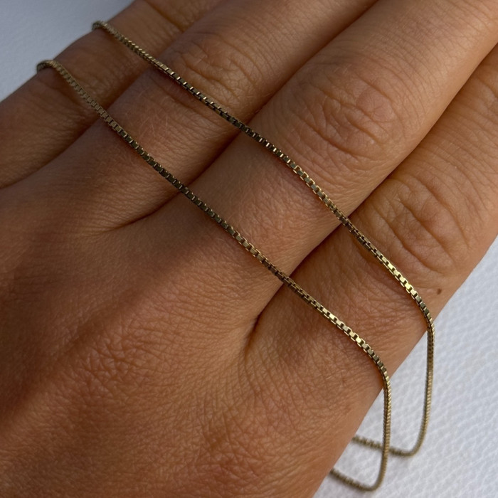 Danecraft 925 Sterling Gold Plated Chain Length 17.5 Inch