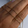 Danecraft 925 Sterling Gold Plated Chain Length 17.5 Inch