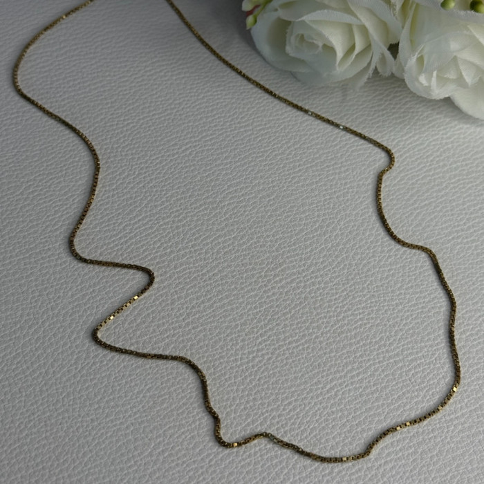 Danecraft 925 Sterling Gold Plated Chain Length 17.5 Inch