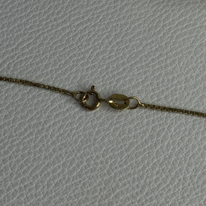 Danecraft 925 Sterling Gold Plated Chain Length 17.5 Inch