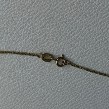 Danecraft 925 Sterling Gold Plated Chain Length 17.5 Inch