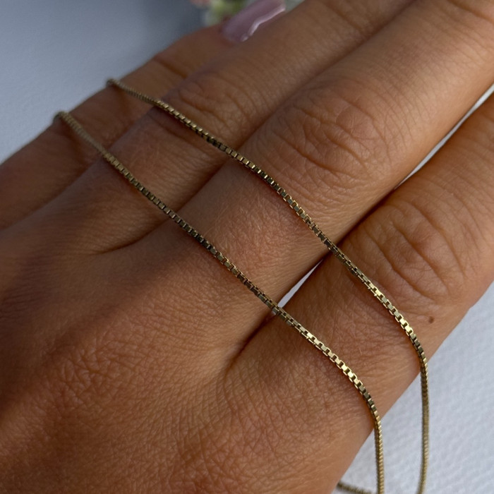 Danecraft 925 Sterling Gold Plated Chain Length 17.5 Inch