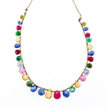 925 Sterling Silver Gold Plated Agates 