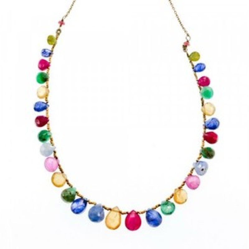 925 Sterling Silver Gold Plated Agates 