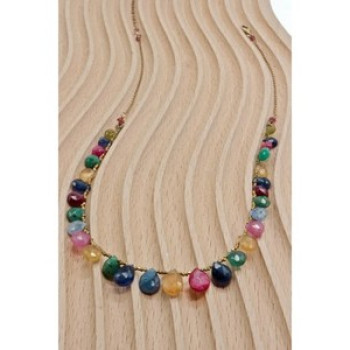 925 Sterling Silver Gold Plated Agates 
