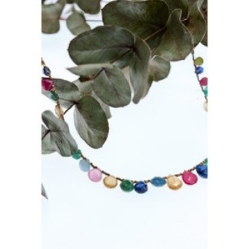 925 Sterling Silver Gold Plated Agates 