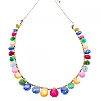 925 Sterling Silver Gold Plated Agates 