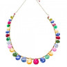 925 Sterling Silver Gold Plated Agates 