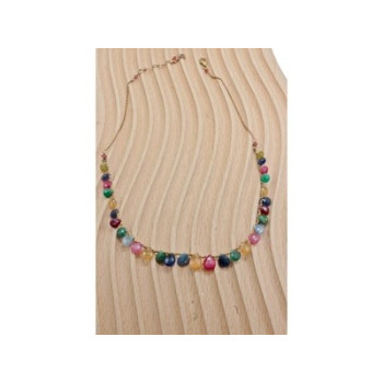 925 Sterling Silver Gold Plated Agates 