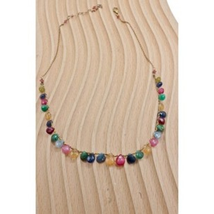 925 Sterling Silver Gold Plated Agates 