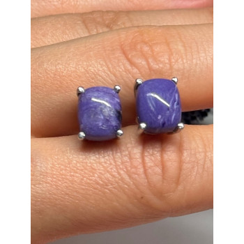 925 Sterling Silver Agate Earrings