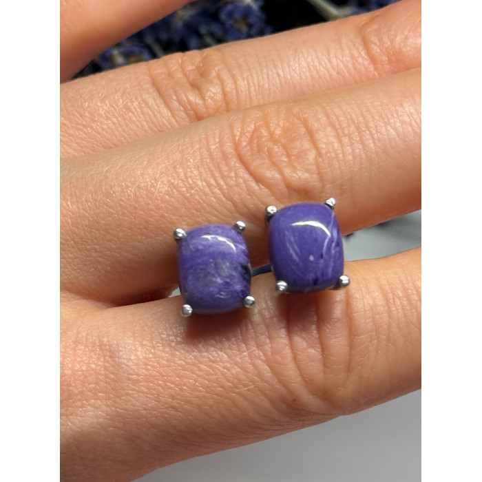 925 Sterling Silver Agate Earrings