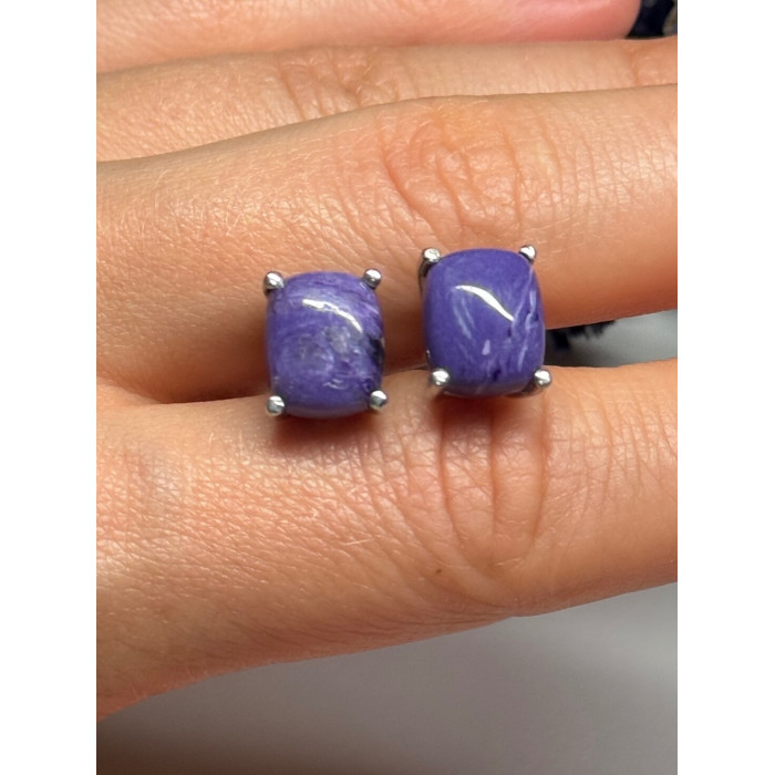 925 Sterling Silver Agate Earrings