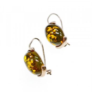 925 Sterling Silver Amber 
