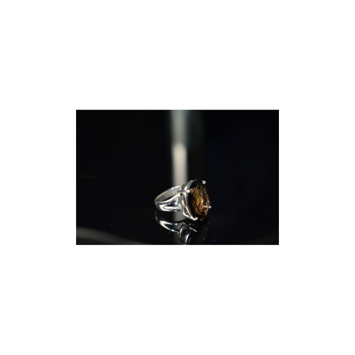 925 Sterling Silver Hessonite Ring Size 6.5