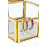 925 Sterling Silver Gold Plated Spinel Earrings