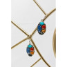 925 Sterling Silver Multicolor Jasper Earrings