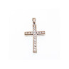 925 Sterling Silver CZ Cross Pendant