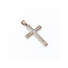 925 Sterling Silver CZ Cross Pendant