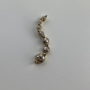 925 Sterling Silver Diamond Pendant