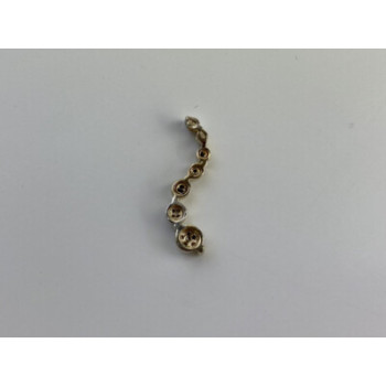 925 Sterling Silver Diamond Pendant