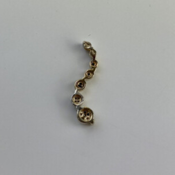 925 Sterling Silver Diamond Pendant