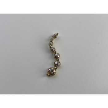 925 Sterling Silver Diamond Pendant