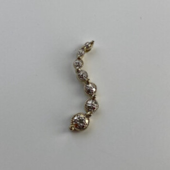 925 Sterling Silver Diamond Pendant