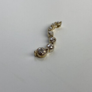 925 Sterling Silver Diamond Pendant