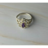 925 Sterling Silver Amethyst 
