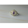 925 Sterling Silver Amethyst 